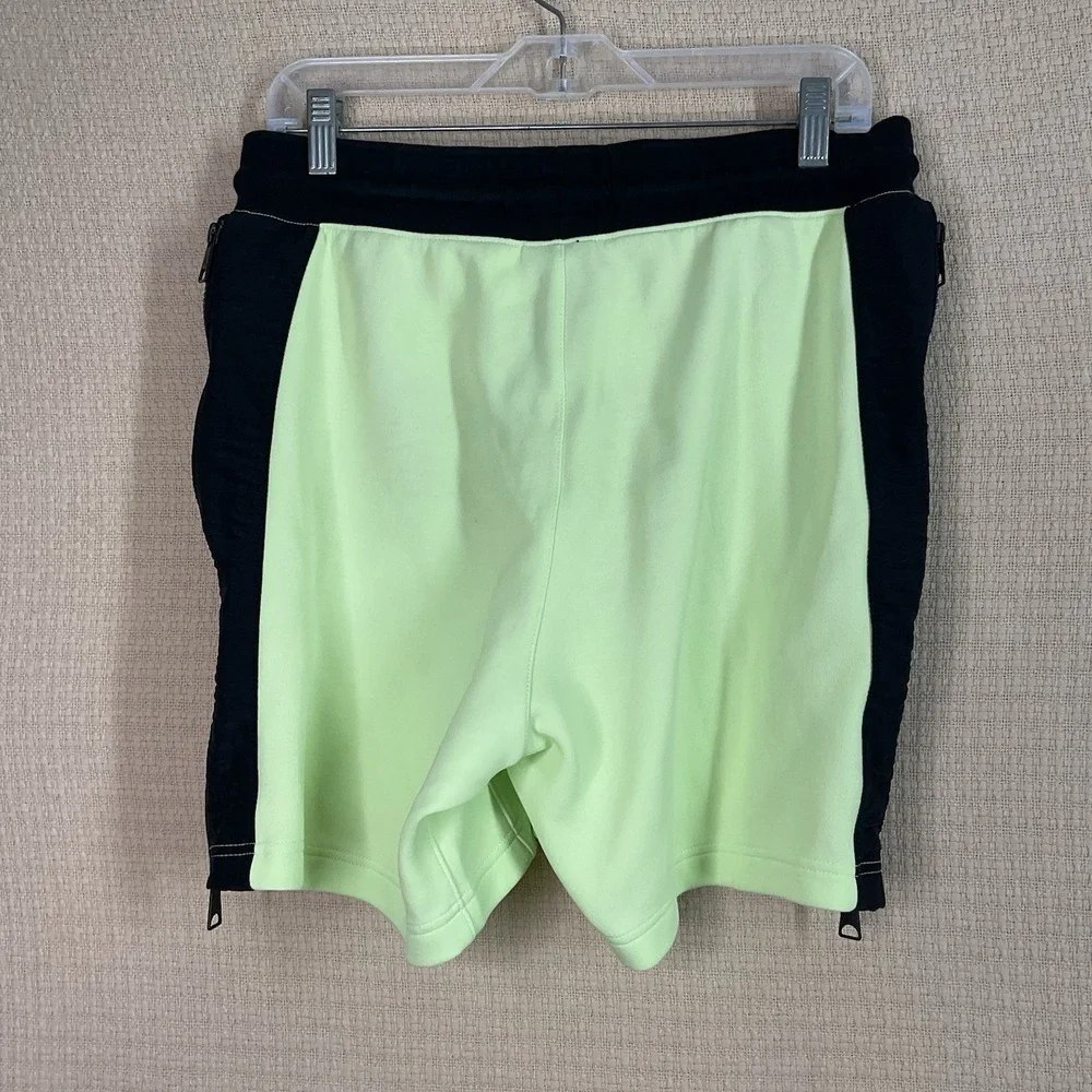 Jordan Fleece‎ Shorts 23 Size SP Engineered Lemon Green Black Mens